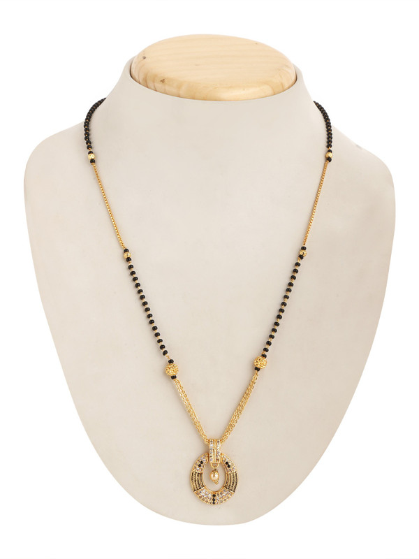 jaimy jm1712007 Copper, Mother of Pearl Mangalsutra