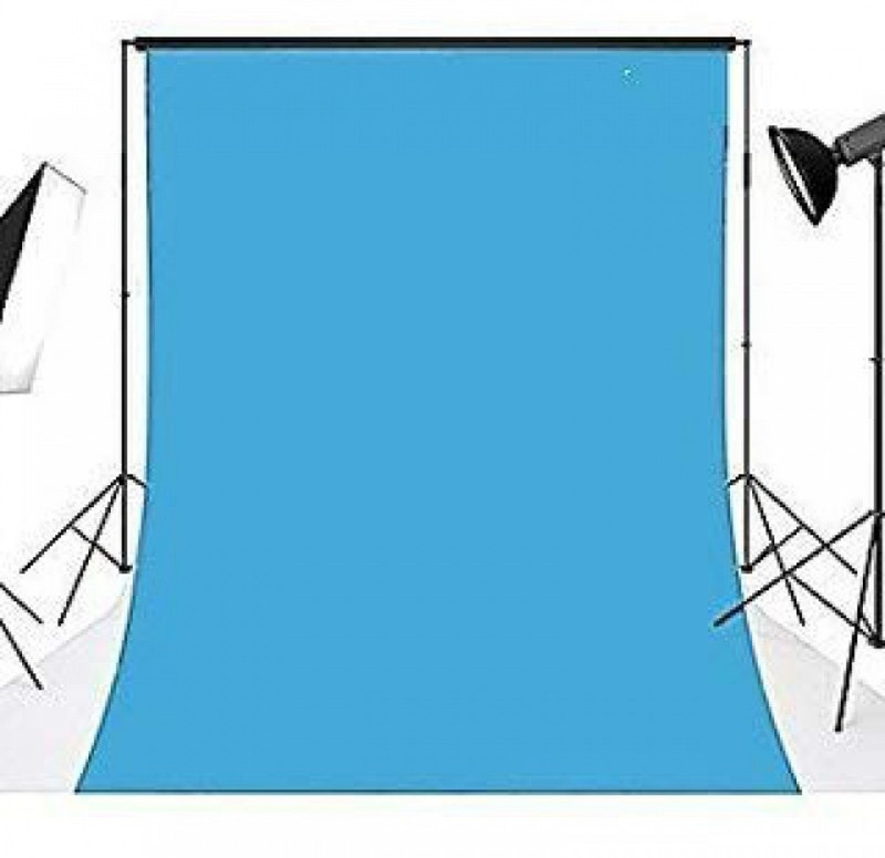 Camrox Sky Blue Lekera Background 8x12 For Photo Studio & Outdoor Photography Reflector