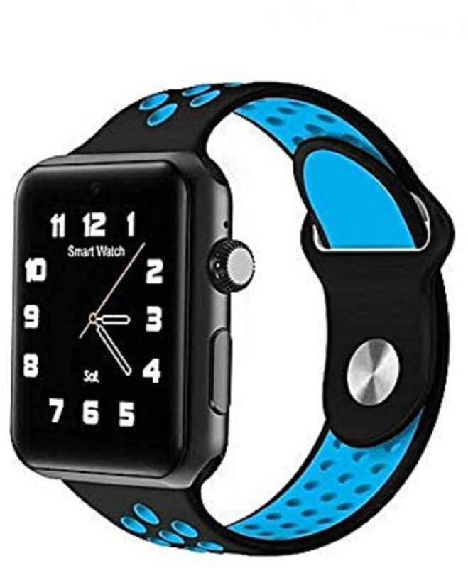 mindfied M3 RED Notifier Fitness Blue Smartwatch(Multicolor Strap Regular)
