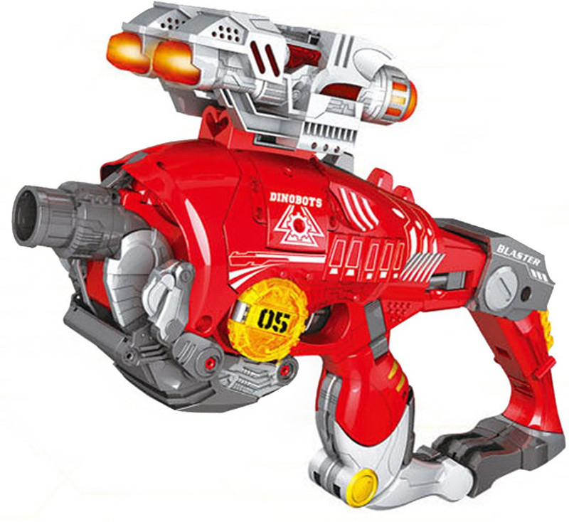 Buy IndusBay Dinosaur Transformers Robot Blaster Toy For Kids