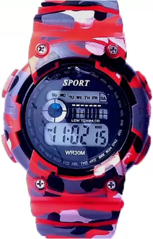 blutech Style Sports Army Design with Light boys,mens Alarm Watch Digital Watch  - For Boys