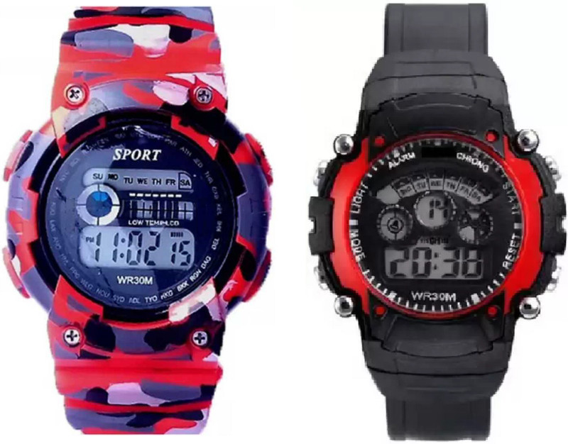 Buy blutech Army Digital Collection Watch COMBO OF 2 boys And