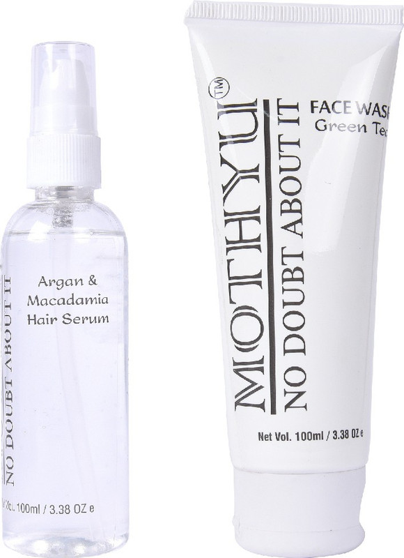 mothyu Face Wash & Hair Serum Combo For Men & Women - 100 ml(2 Items in the set)