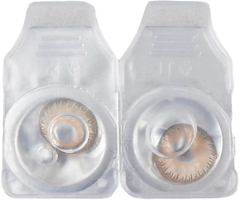 glance gallaxy h2a0z1e9l Monthly(0, Colored Contact Lenses, Pack of 2)