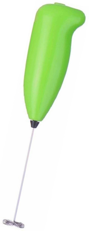 Granny Smith Electric Milk Frother Handheld Milk Wand Mixer Frother For Latte Coffee Hot Milk 3 Hand Blender(Green)