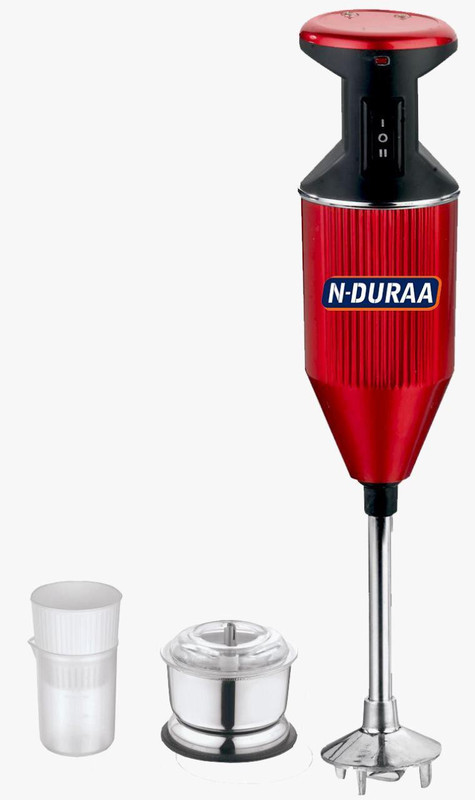 ndura N-DURAA HAND BLENDER 200 W Hand Blender(Purple, Red, Yellow)