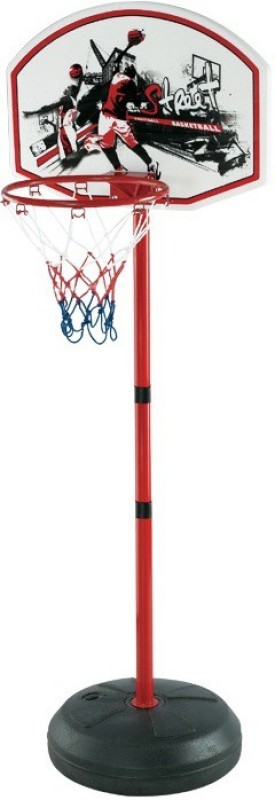 Iris Adjustable Basketball and Arrow Hoop System Stand(Multicolor)