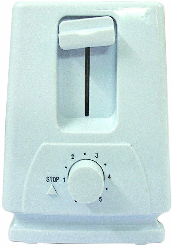 birla BEL-222 700 W Pop Up Toaster(White, Black)