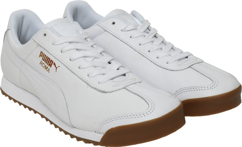 Puma Roma Classic Gum Sneakers For Women(White)- Buy Online in Jordan at  Desertcart - 142865918.
