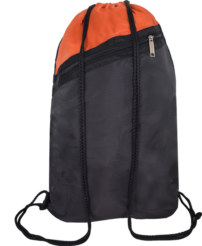 riderworld rw011 Waterproof Backpack For Boys & Girls 3.5 L Backpack(Black, Orange)