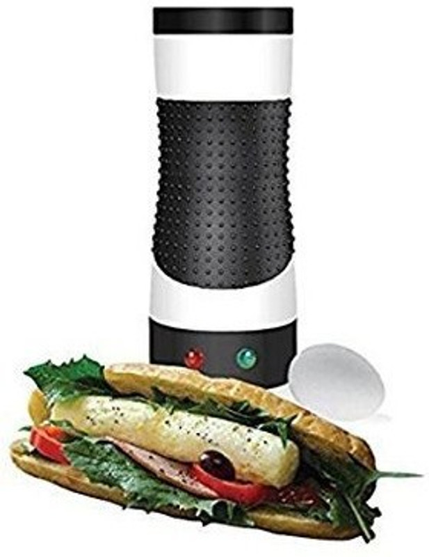 Sadvidhya Egg Roll Maker Egg Cooker(Black, 4 Eggs)