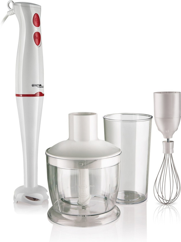 Nova NHB 2179 Turbo Speed 300 W Hand Blender(White) Nova NHB 2179 Turbo Speed 300 W Hand Blender(White)