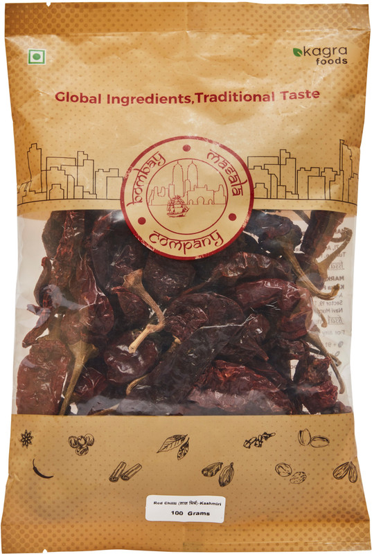bombay masala company Red Chilli-Kashmiri(100 g)