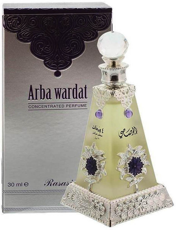 Rasasi Arba Wardat Fragrance Pure Attar For Mens And Womens Floral Attar(Floral)