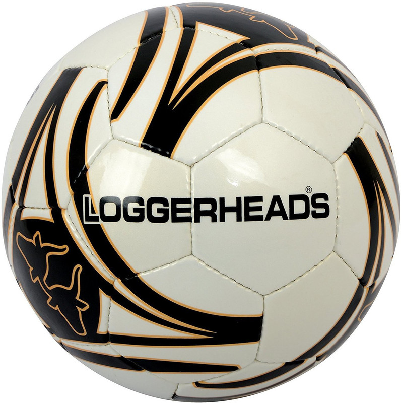 loggerheads Silica Football - Size: 5(Pack of 1, Gold)