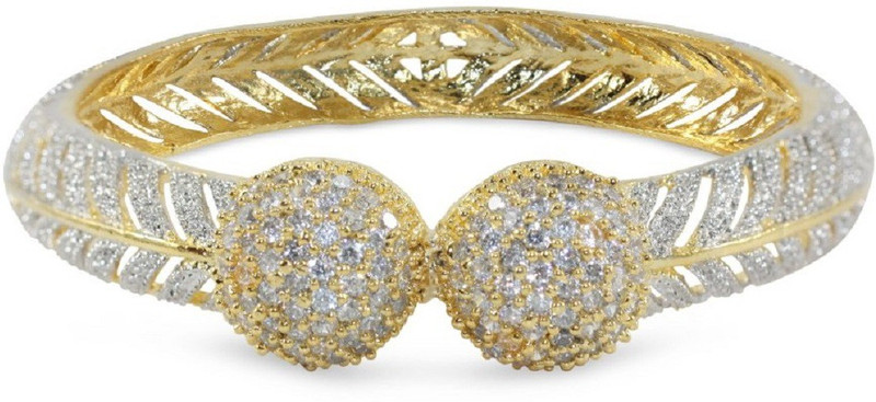 the fab Brass Diamond Gold-plated Bangle