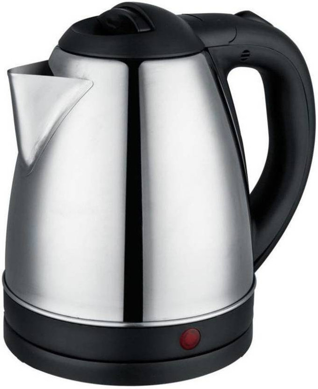 scarlett Hot Water Pot Portable Boiler Tea Coffee Warmer Heater Cordless Electric Kettle Electric Kettle(1.8 L, Silver)