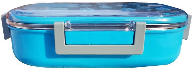 vibgyor New Stainless Steel Insulated Lunch Box for Kids Rectangle Food Container Lunch Box color as per avable 1 Containers Lunch Box(1 L)