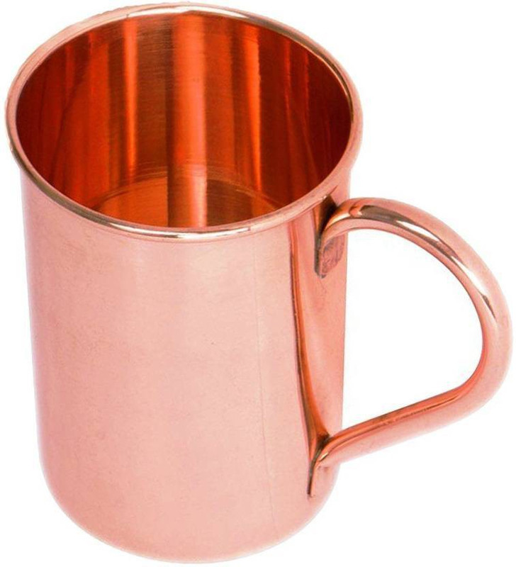 handicrft galaxy 104 Copper Mug(450 ml)