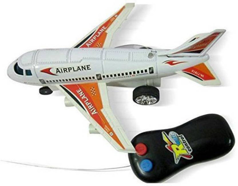 lifestylesection emote Aeroplane 2 Channel Radio Control (Running, Not Flying)(Multicolor)