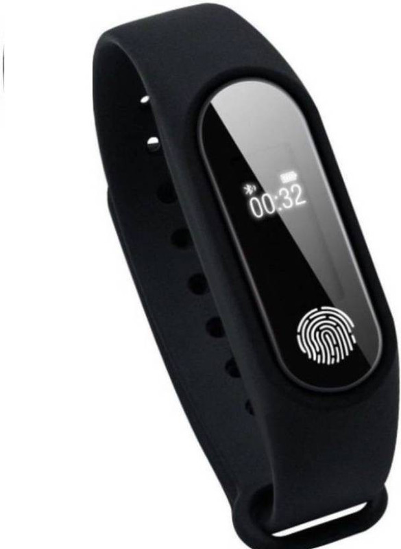 nmraenterprises NMRA_m2_R01 fitness band(Black Strap, Size : free size)