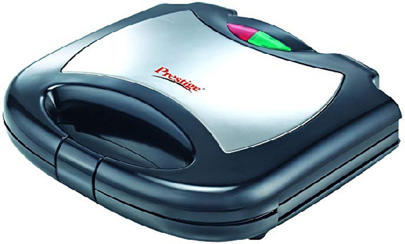 Prestige 700-Watt Sandwich Toaster 700 W Pop Up Toaster(Silver and black)