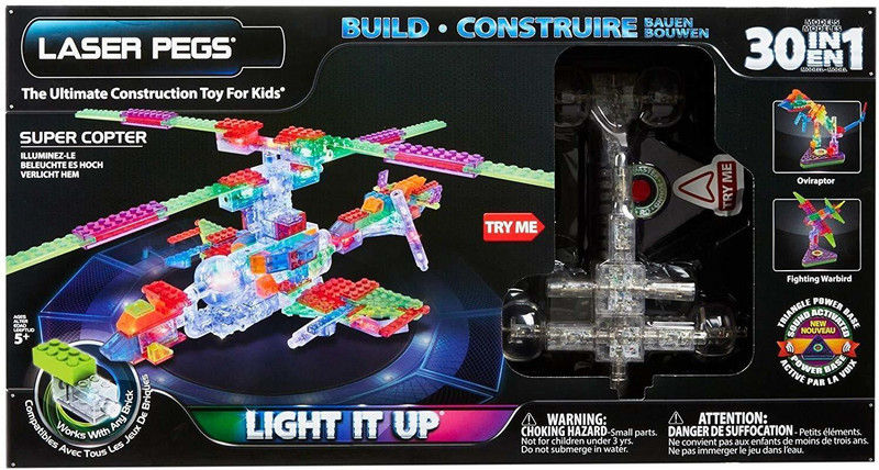 Buy Laser Pegs 30 in 1 Supercopter Online at desertcartZimbabwe