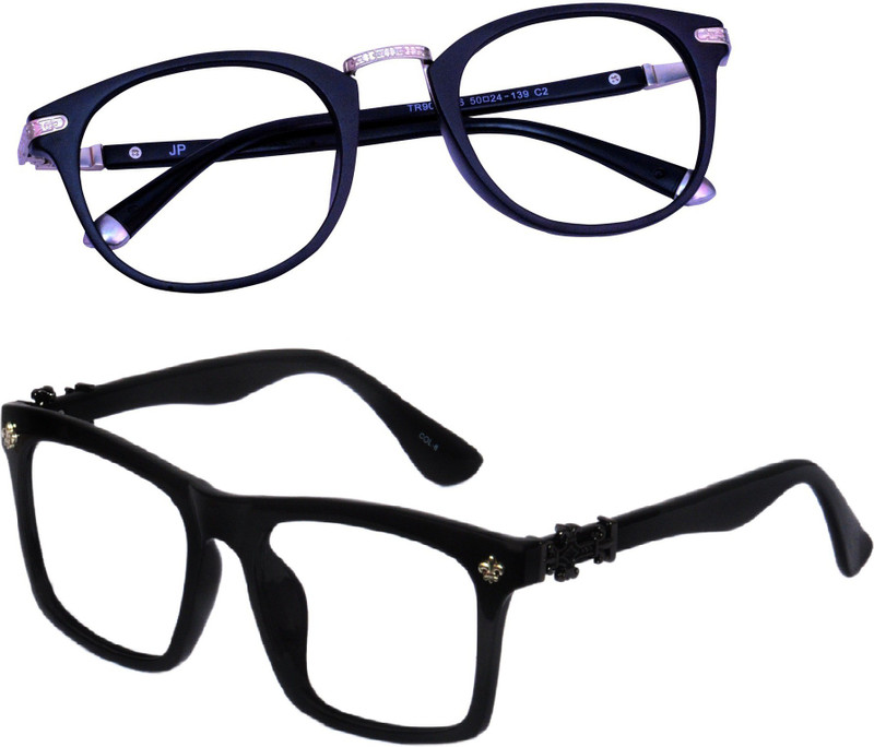 lensport eyewear Full Rim Round, Square Frame(50 mm)