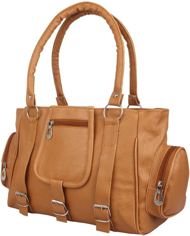mk alisha Women Tan Hand-held Bag