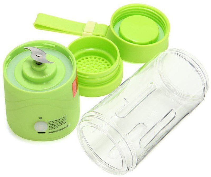 Clomana CM-597 Portable USB electric juicer for fruits,juicer for fruits,hand juicer machine,hand juicer for fruits,hand juicer machine,mixer grinder machine,juice cup 220 Juicer Mixer Grinder(Multicolor, 1 Jar)