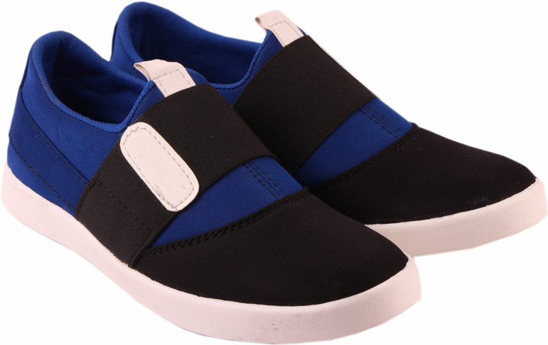 kraunn Walking Shoes For Men(Blue, Black)