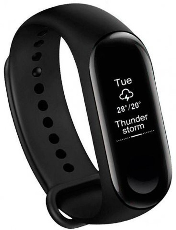 srtrader M3 watch(Black Strap, Size : FREE)