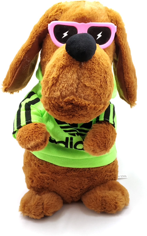 nextdoorcart Cute stylish dog with music and dance .  - 27 cm(Brown, Multicolor)