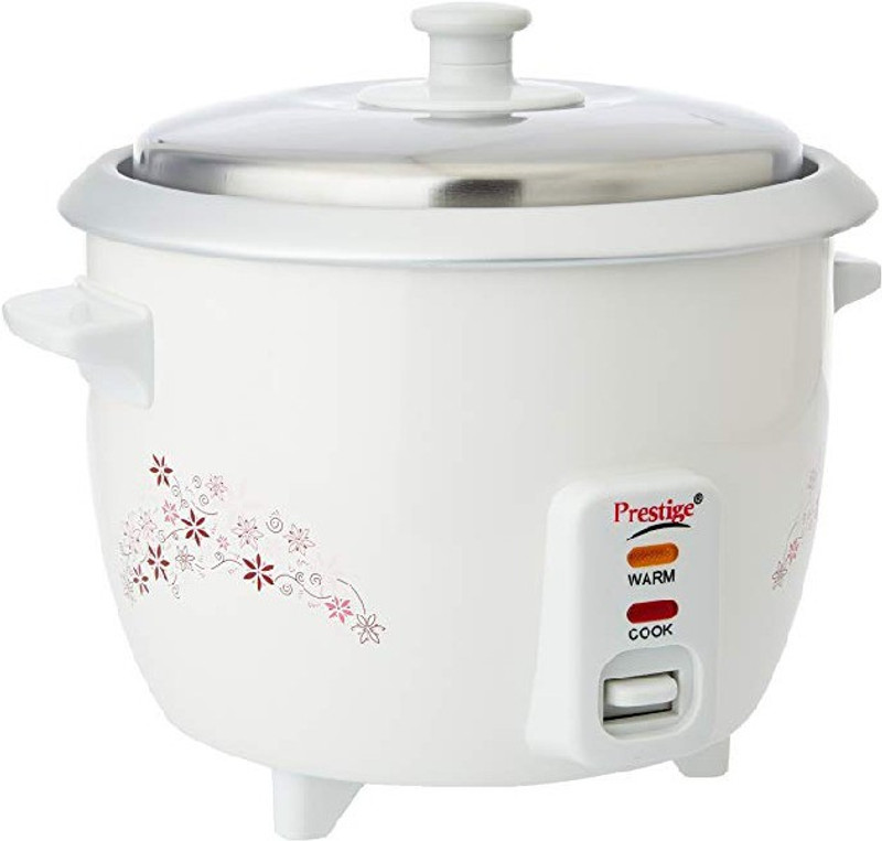 Prestige PRWO 1.0 Electric Rice Cooker(1 L, White)