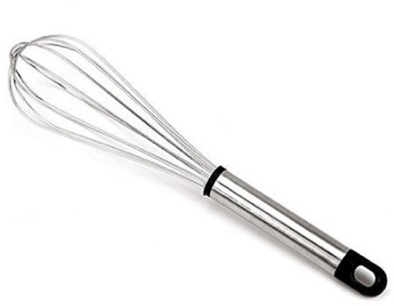 Trendmakerz Stainless Steel Hand Blender Mixer Froth Whisker Latte Maker for Milk Coffee Egg Beater Juice (9 Inches) 0 W Hand Blender(Silver)