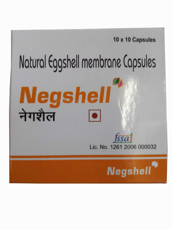 negshell Natural eggshell membrane 100 capsule Egg Protein(5 g, plain)