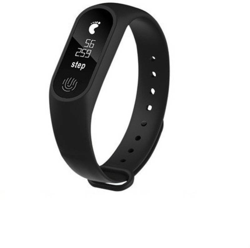 nick jones M2 Smart Fitness Band Activity Tracker with heart rate monitor FB10 Fitness Band(Black, Pack of 1)