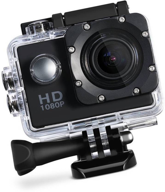 Buy Genuine HD 1080P  4K Ultra HD Water Sports and Action Camera(Black, 12 MP)