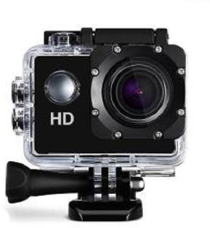 Buy Genuine HD 1080P Action Shot 1080 Under Water Waterproof 2 inch LCD Display 12 Wide Angle Lens Full Sports  Sports and Action Camera(Black, 12 MP)
