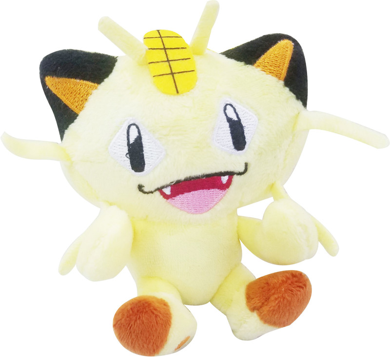 smart anime buy Pokemon GO Pokeball Meowth 12 Cms. Soft toy Plush Stuffed Toy  - 12 cm(Multicolor)