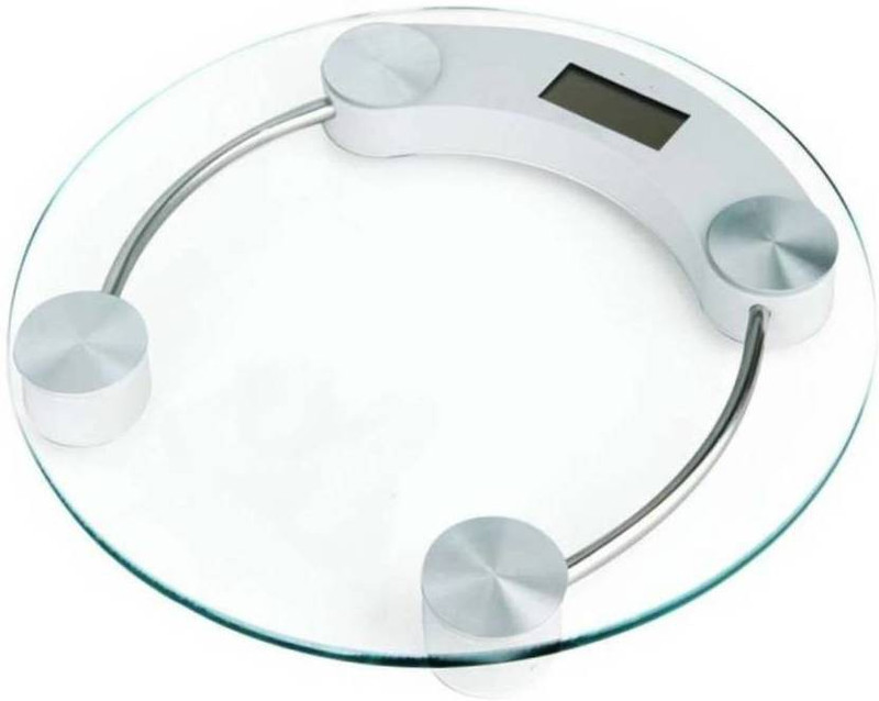 Urweigh Personal Health Bathroom Digital Human Body Weight Machine Weighing Scale(White)