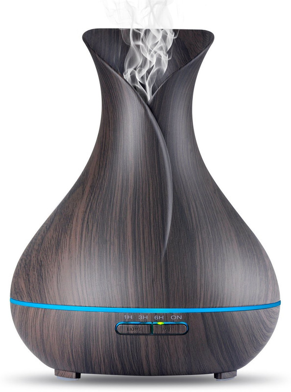 kapimo Air Freshener Humidifier Flask Led Color Changing Lights Essential Oil Electric Aroma Diffuser Diffuser (Pack of 1)(400 ml)