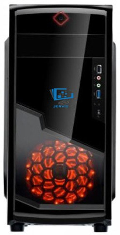 jervis pc AMD A89600/A320/1TB/8GB/DVD/WIF Ultra Tower with 7th Gen A8 9600 APU 8 GB RAM 1 TB Hard Disk 1 GB   Graphics Memory(Windows 10 (64-bit))