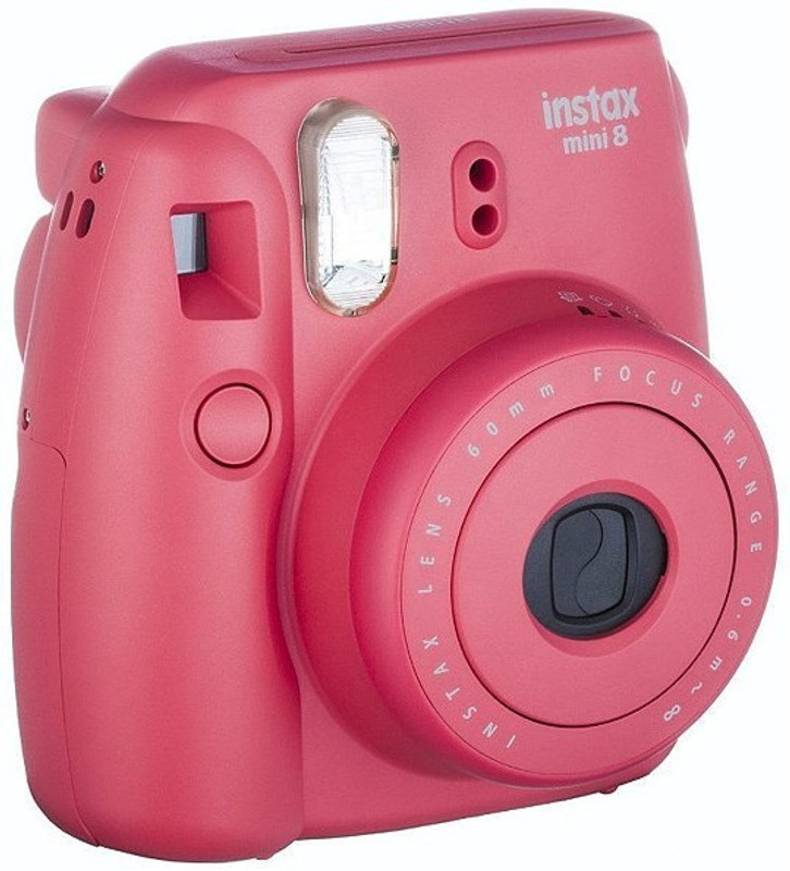 Fujifilm Instax Mini 8 Party box Raspberry Instant Camera(Red)