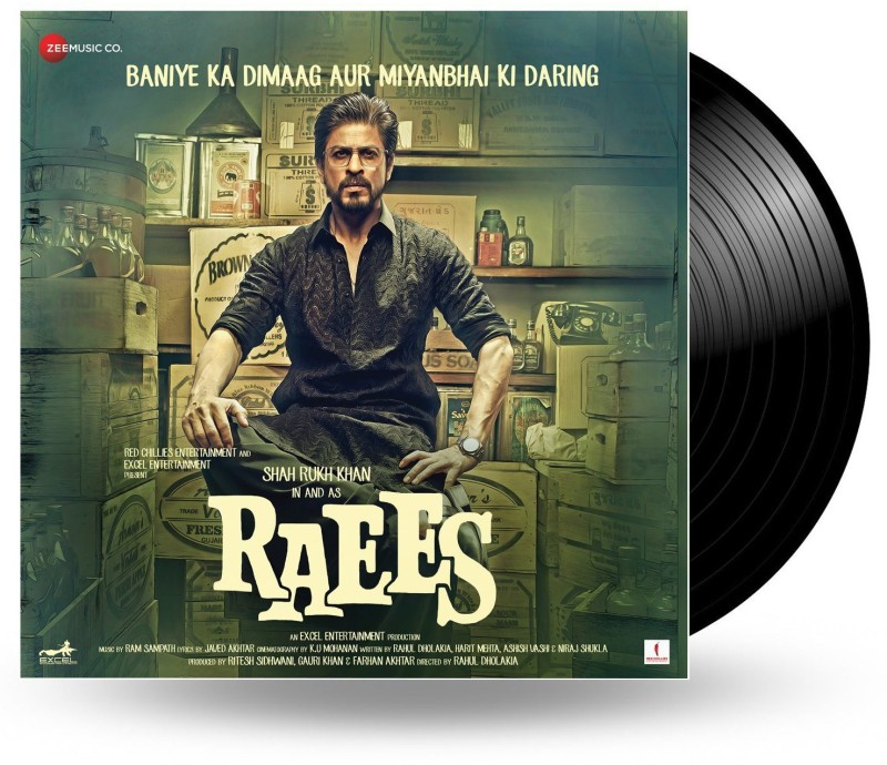 RECORDS : RAEES VINYL Vinyl Standard Edition(Hindi - VARIOUS)