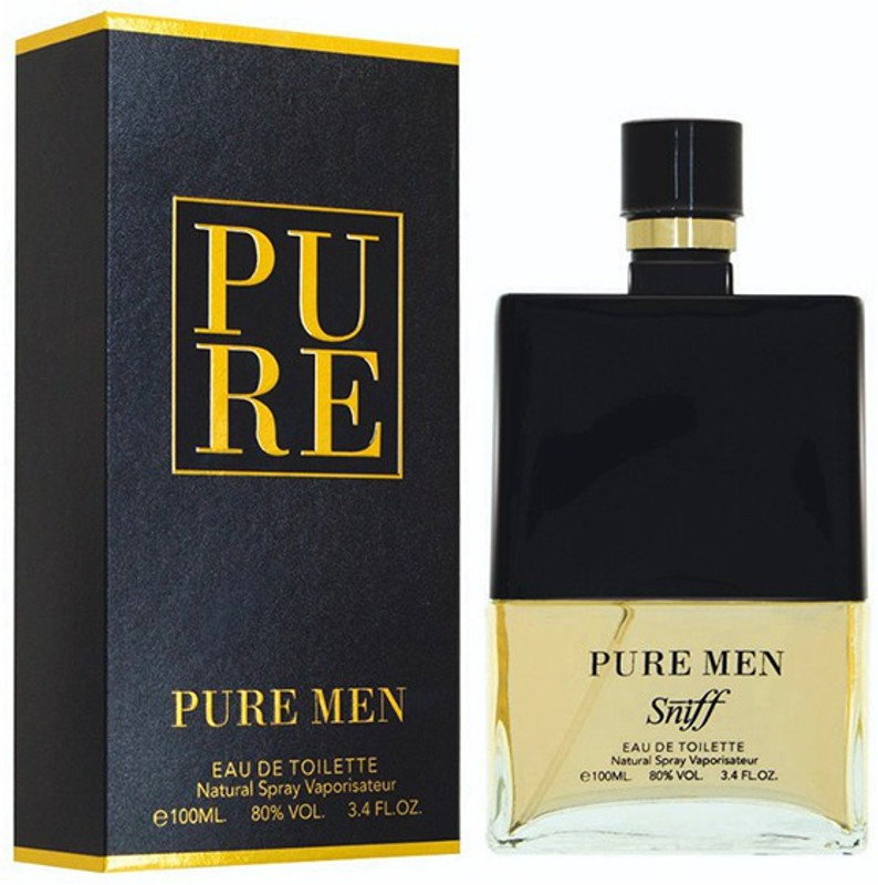 sniff Pure Men Perfume For Men 100 ML EDT By Lattafa Perfumes Eau de Toilette  -  100 ml(For Men)