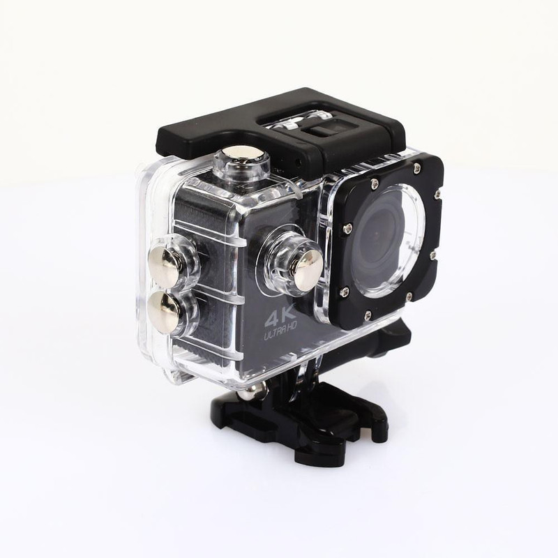 ALONZO Sports Action Camera,Waterproof Helmet Sports Camera with 2 inch LCD Display Ultra-HD Sports Action Camera Sports and Action Camera(Black, 16 MP)