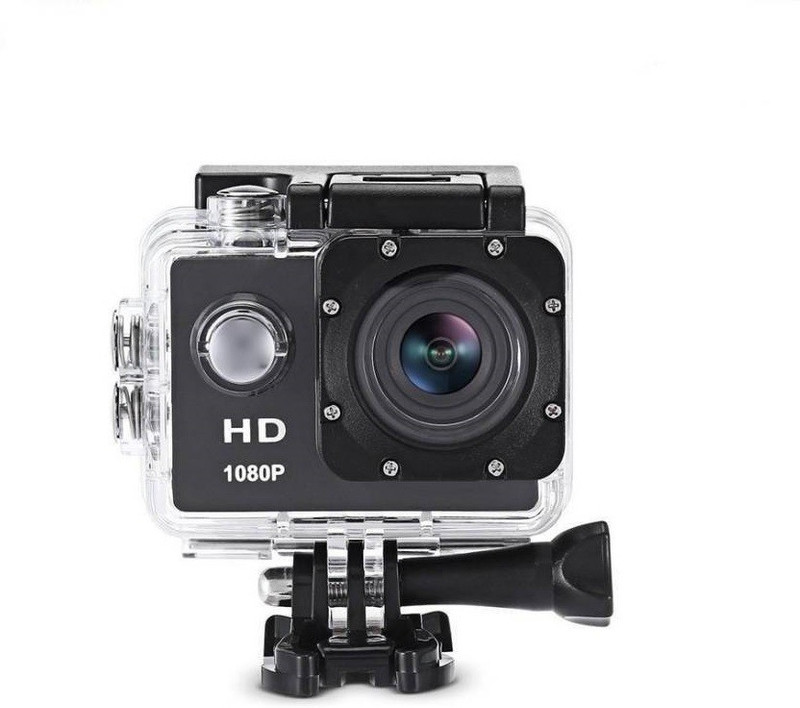 Buy Genuine HD 1080P Action Camera 4K WiFi Camera 2-inch LCD 170 Degre Wide an Lens Waterproof Diving Sports and Action Camera(Black, 12 MP)