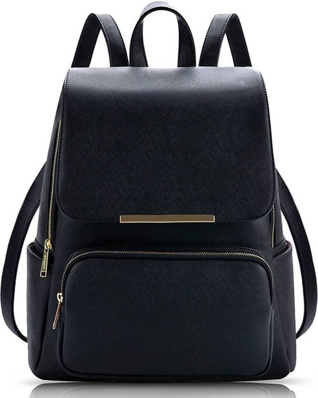 3ng BLK-POUCH 10 L Backpack(Black)
