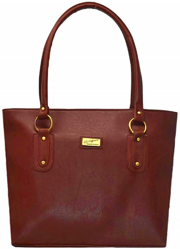 divyansh collection DIV_BROWN_HAND-HELD BAG Waterproof Shoulder Bag(Brown, 10 L)